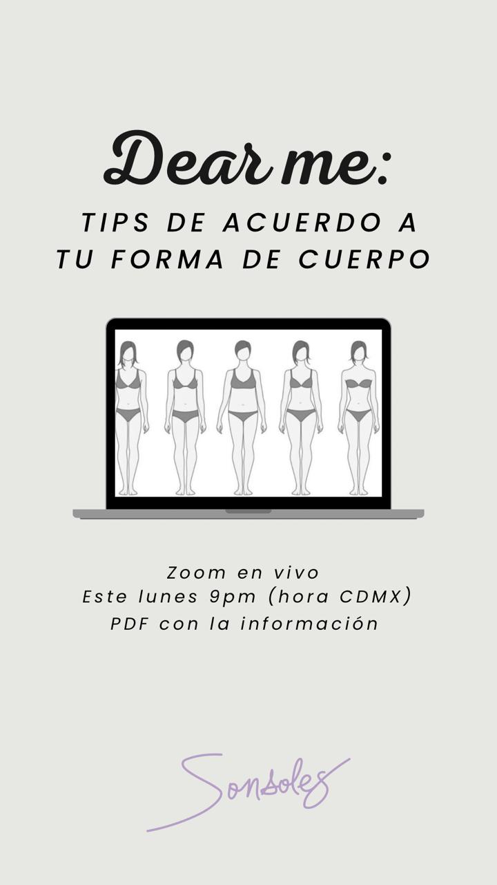 Curso tips de acuerdo a tu forma de cuerpo