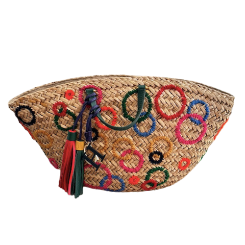 Carolina Herrera Capazo Dots Large