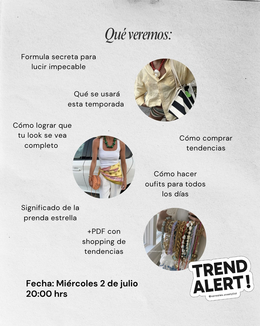 Tendencias verano + creación de outfits