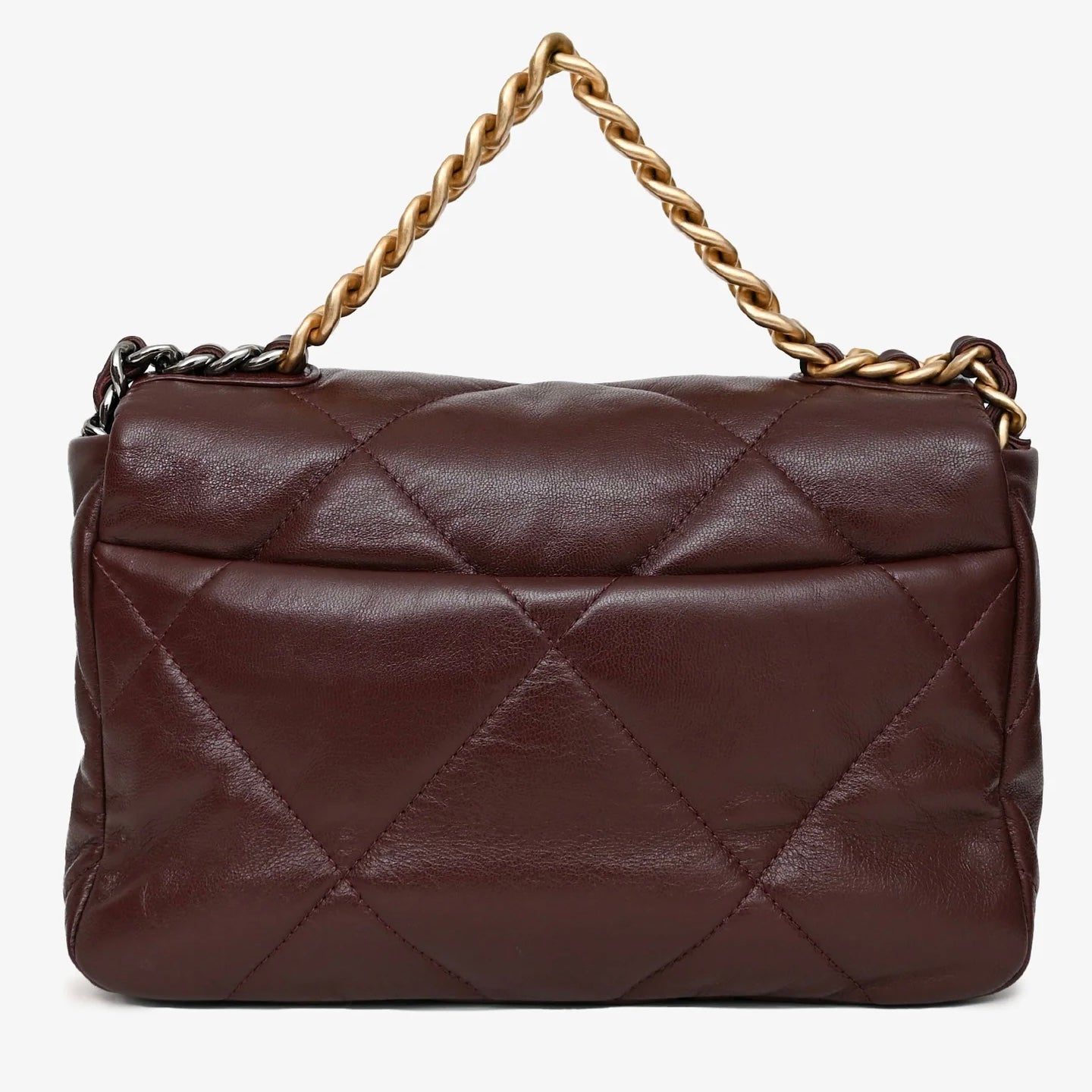 Chanel 19 medium brown