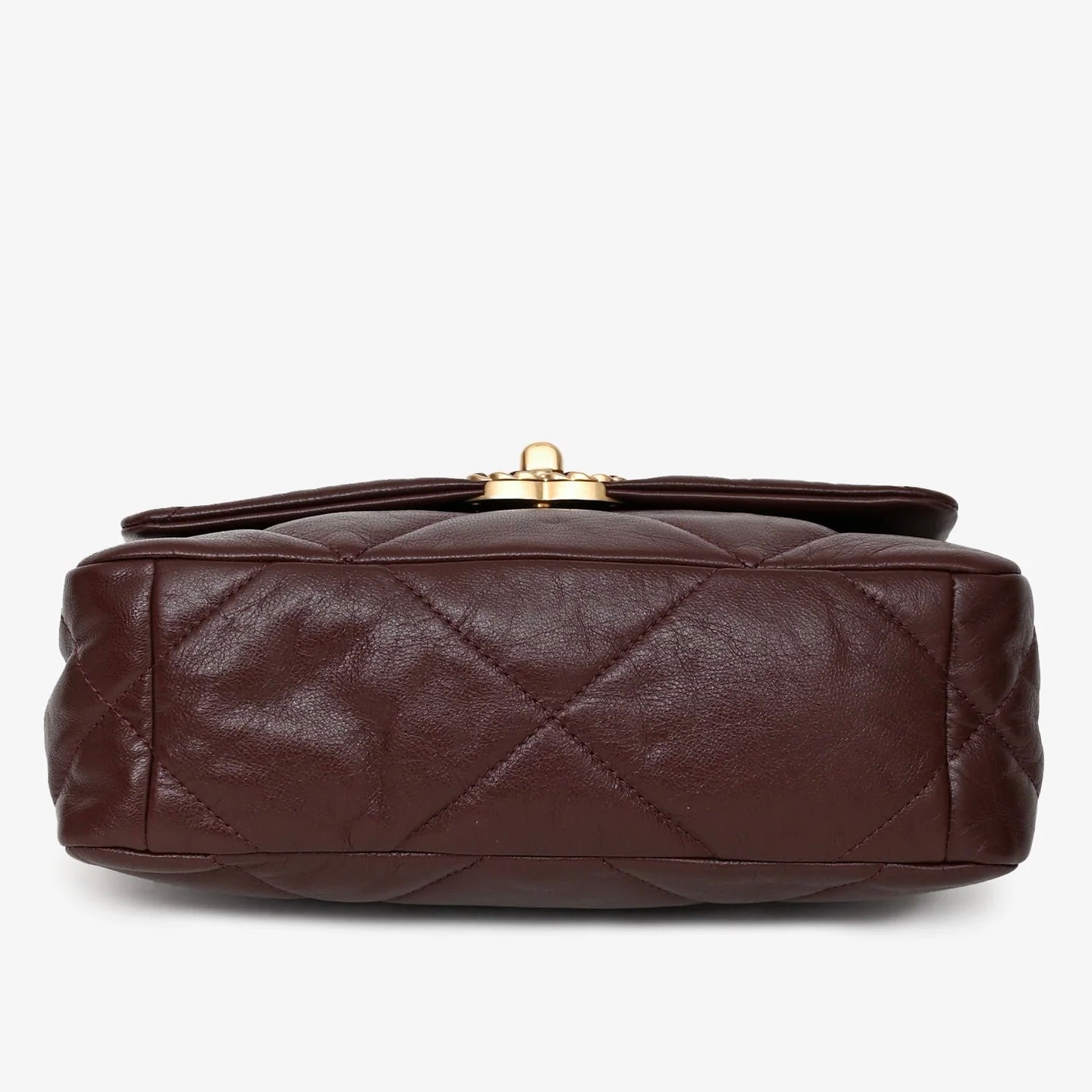 Chanel 19 medium brown