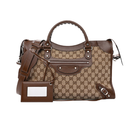 Balenciaga X Gucci Monogram Medium City