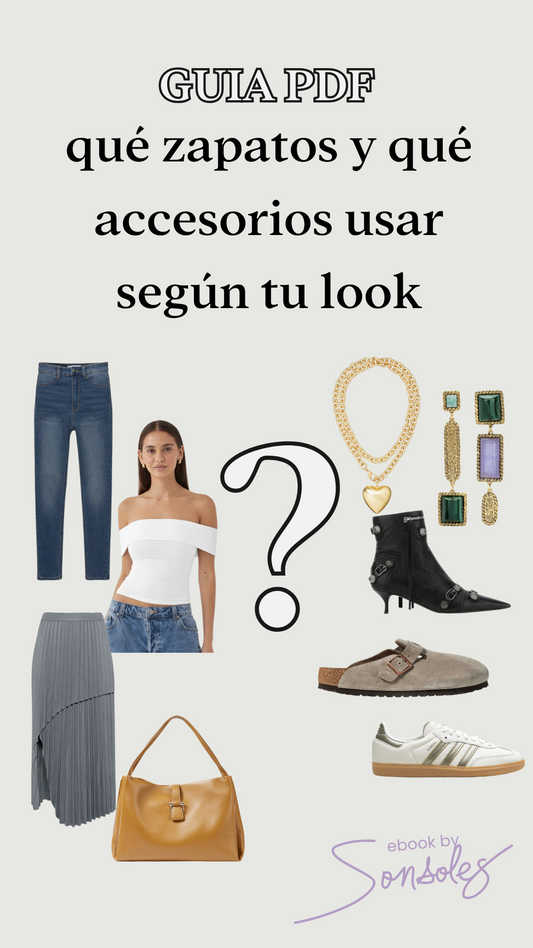 Guía de accesorios y zapatos