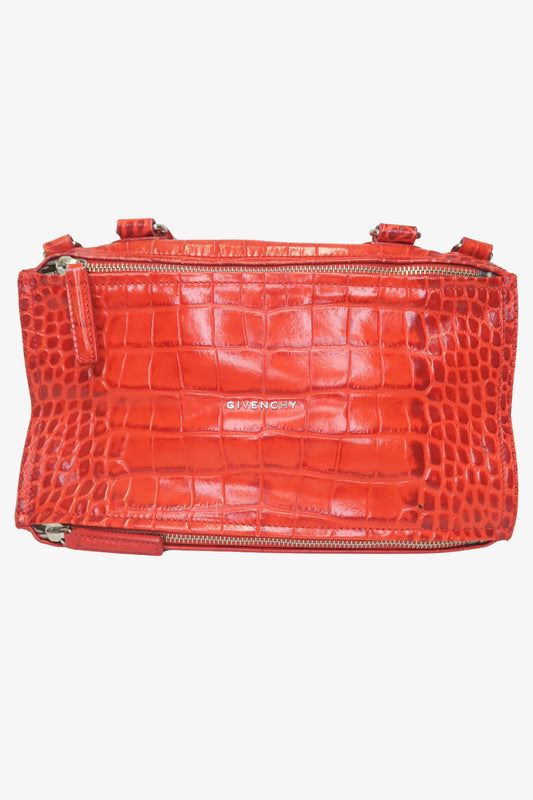 Givenchy Large Pandora Croco