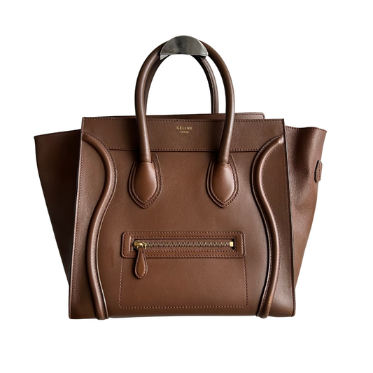 Celine Luggage brown