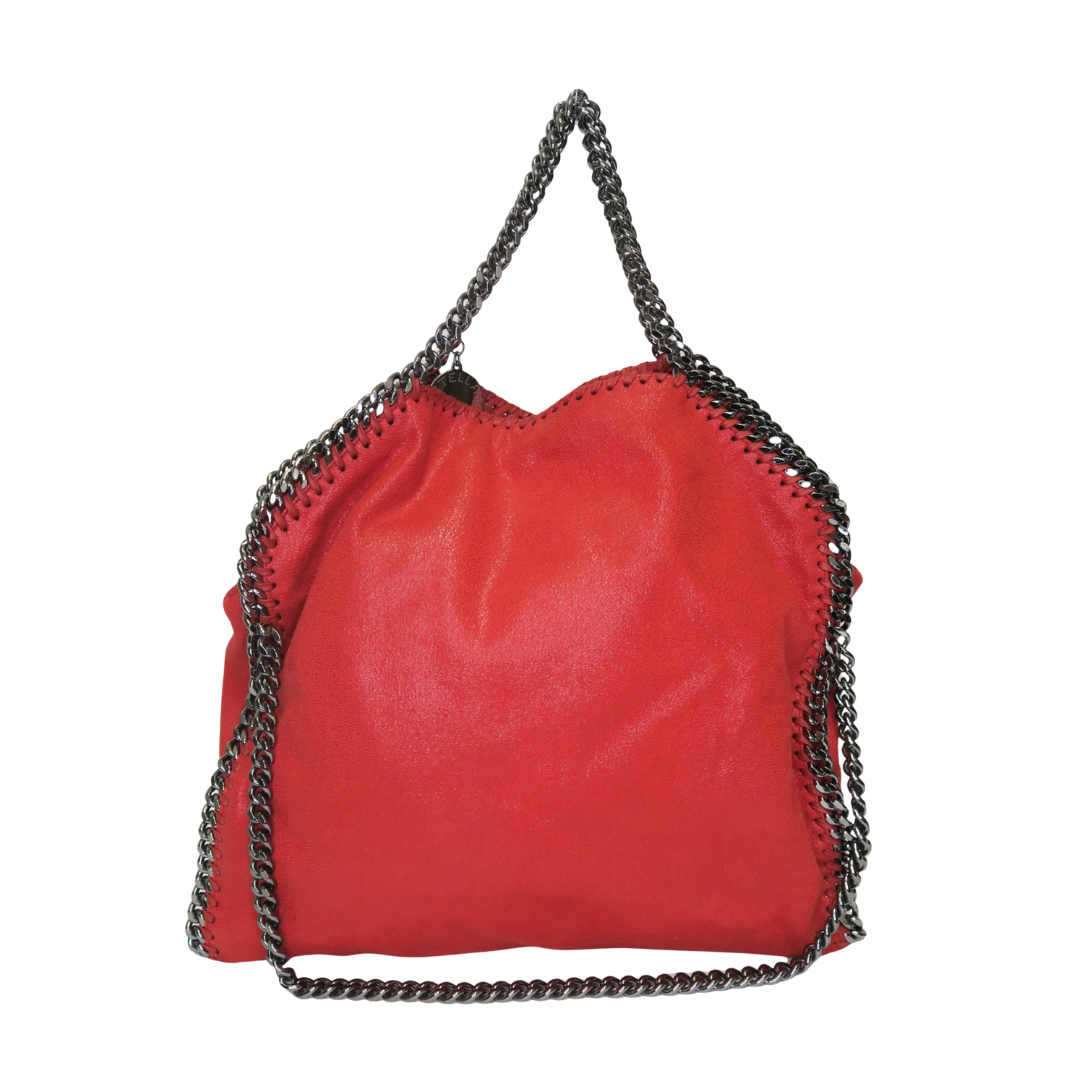 Stella McCartney Falabella red tote