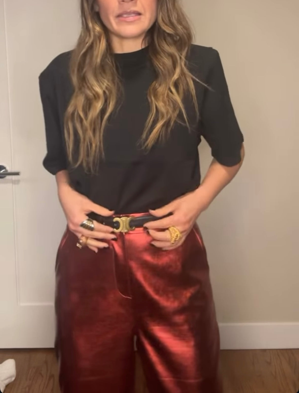 Pantalones rojos