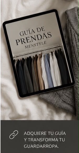 Guía de prendas-MENSTYLE