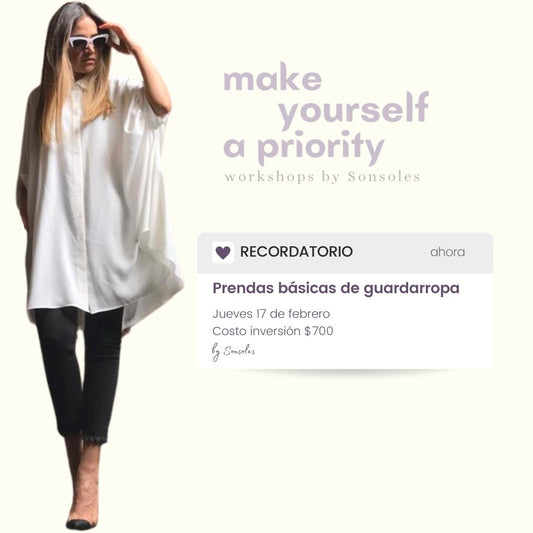 Curso: Prendas Básicas de Guardarropa